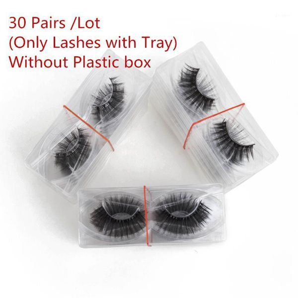 

mink strip eyelashes handmade extension cruetly natural false lashes reusable wholesale 1