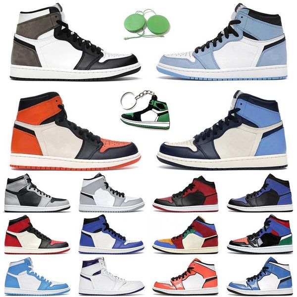 

university twist blue 1 basketball men 1s mocha jumpman dark shoes trainer mens women aerpc, Black