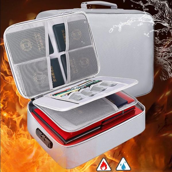 

storage bags multifunction portable bag document case waterproof certificate organizador escritorio home organizer dk50ob