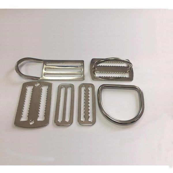 

pool & accessories scuba swimming dive 316 stainless steel diving weight belt keeper rings webbing strap buckle bcd for