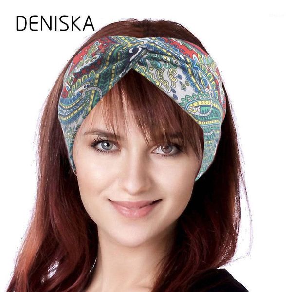 

woman headband turban solid headbands girls makeup fabric elastic hair band twisted knotted accessories headwrap1