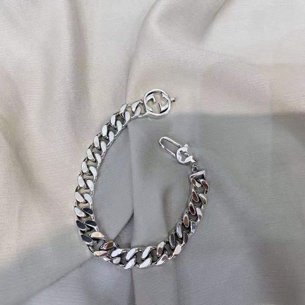 

925 silver clasp bracelet for men and women exclusive fine jewel, Golden;silver