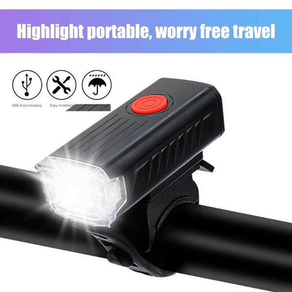 

waterproof xpg led bike headlight 3 modes 400lm 700mah usb rechargeable mountain mtb bicycle torch lamp lights