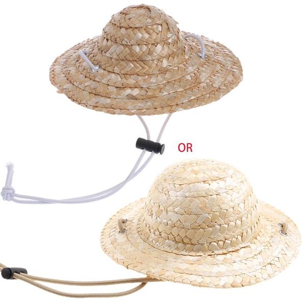 

cat costumes hawaiian style pet sombrero hat dog small/large diameter 14cm 16cm