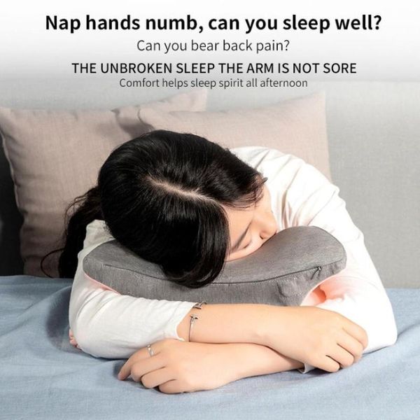 

office nap pillow multifunctional dual-purpose waist pad lying down memory foam leg