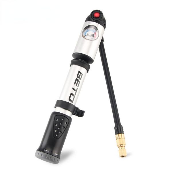 

bike pumps air 2 in 1 & tire stages mini pump with gauge for fork rear suspension mountain bicycle schrader presta