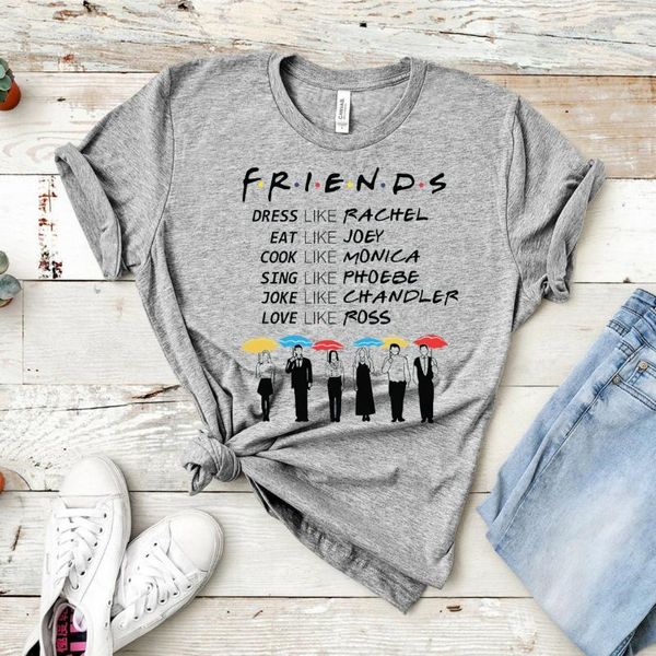 

women's t-shirt 2021 friends be like shirt tv show pivot shirts girls tumblr tee hipster, White