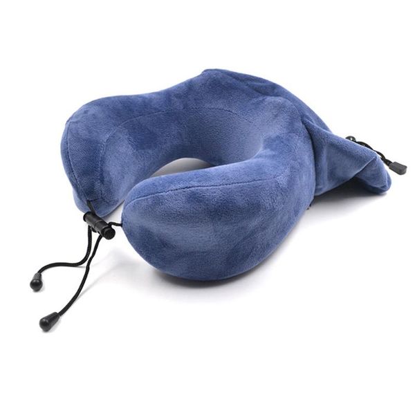 

pillow driving travel portable memory foam adjustable u shape soft washable