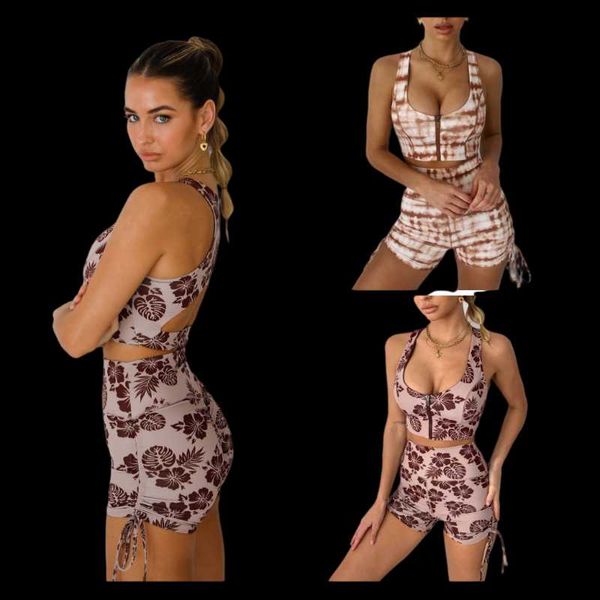 

yoga outfit women 2 piece set workout beauty back bra sportwear gym shorts fitness leggings outdoor sports suit