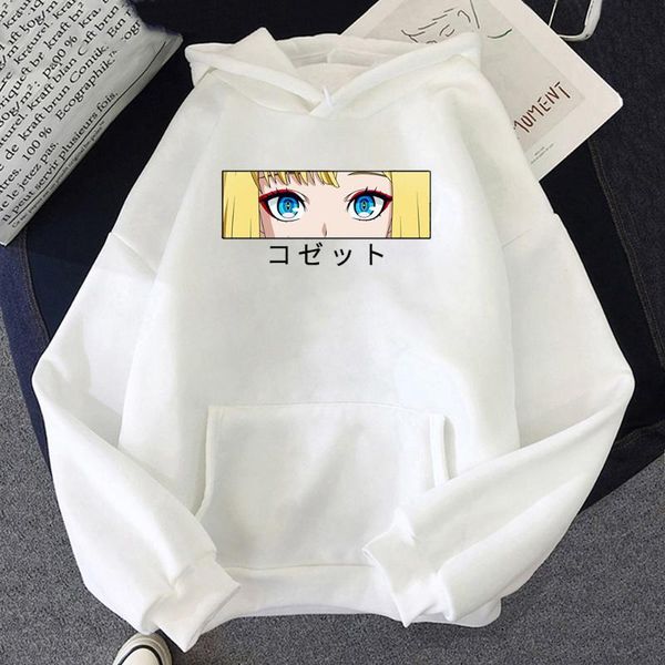 

women's hoodies & sweatshirts takt op. hoody sudadera de mujer anime cartoon print moletom women hooded clothes oversized swe, Black
