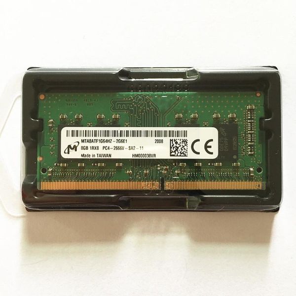 

rams ddr4 8gb 2666mhz lapmemory micron 1rx8 pc4-2666v-sa2-11 compatible with