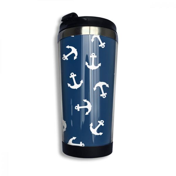 

water bottles anchor navystainless steel mug travel coffee great birthday and daily gift idea for him or her