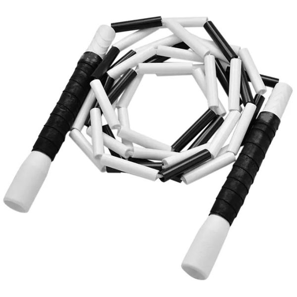 

jump ropes thick beaded fitness skipping rope bamboo energy bar handle straight