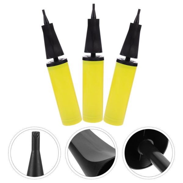 

bike pumps 3pcs balloon pump hand held basketball football air portable manual