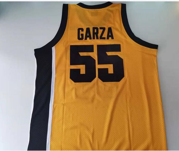 Menina de basquete personalizada Mulheres jovens Vintage 55 Luka Garza High School Size S-6xl ou qualquer nome e número Jersey