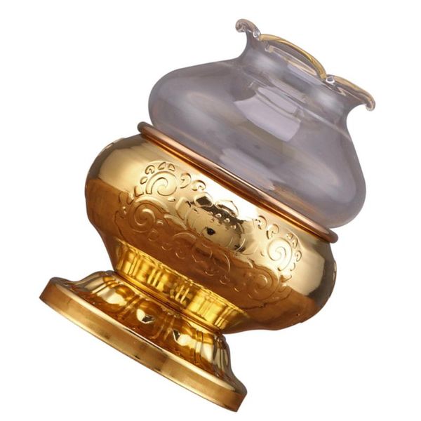 

candle holders 1pc home holder metal support golden decor