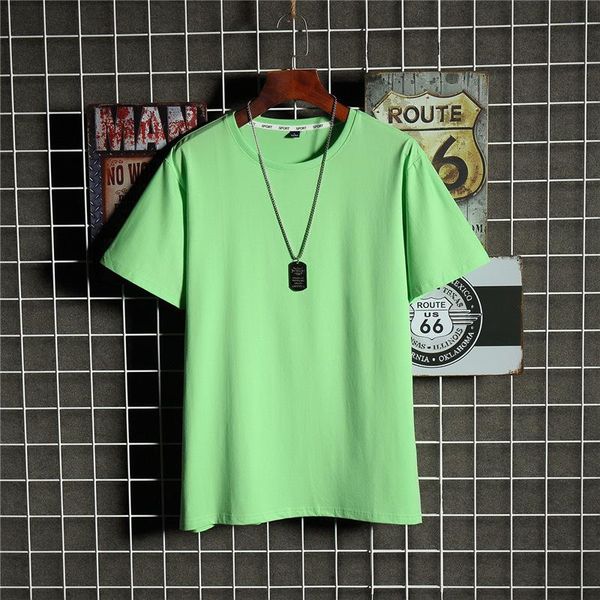 

men's t-shirts 2021 summer casual t-shirt fashion short-sleeved round neck xhb2252, White;black