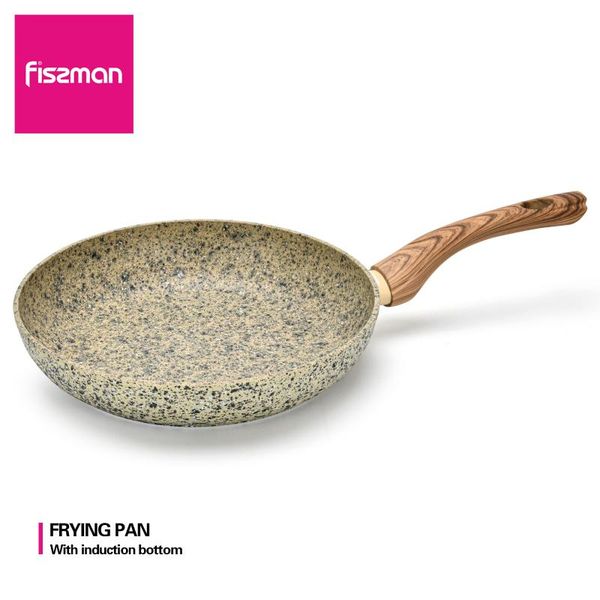 

pans fissman nova series non-stick coating aluminum fry pan kitchen tools