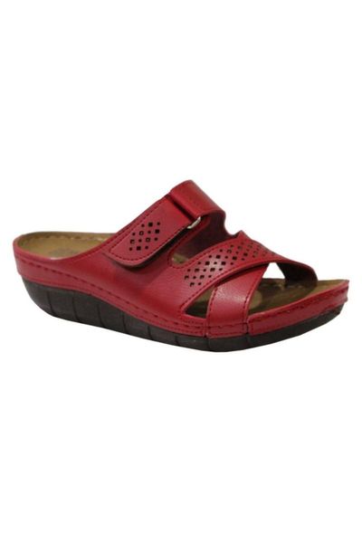 

slippers 2354 red mulex anatomical lady slipper, Black