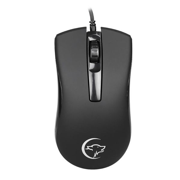

mouse wired optical 2400 dpi 3 button ergonomic design office gaming mice