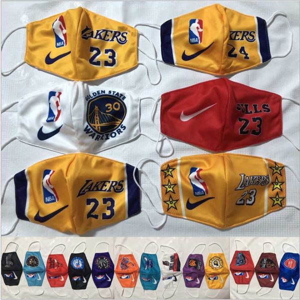 

mask basketball fans accessories fashion team star print football fans supplies