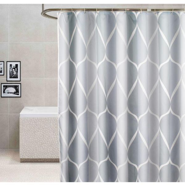 

shower curtains geometric polyester curtain waterproof mildew bathroom home decor bath multi-size duschvorhang
