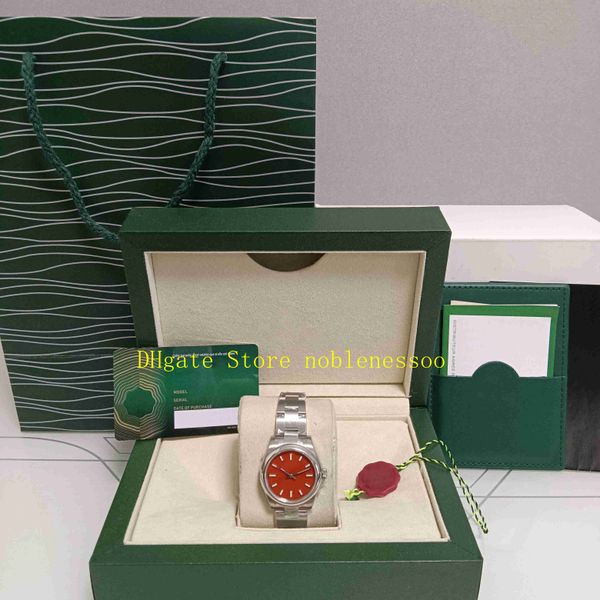 

9 style original box ladies watches women miyota cal.6t15 movement perpetual coral red dial 31mm 277200 green stella yellow ew factory autom, Slivery;golden