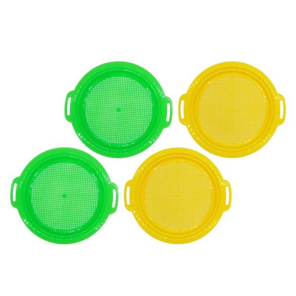 

outdoor eyewear 4pcs playing sand strainer toys sieves kid summer beach