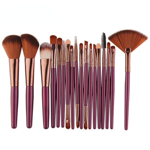 

makeup brushes 6/15/18/20pcs tool set cosmetic powder eye shadow foundation blush blending beauty make up brush maquiagem