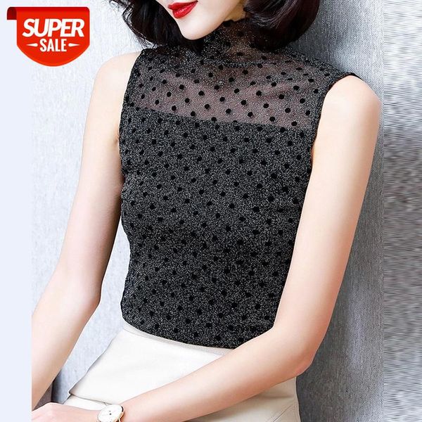 

gothic and black women tank 2021 bright silk mesh bandage e-girl floral lace transparant female camis summer #xk5n, White
