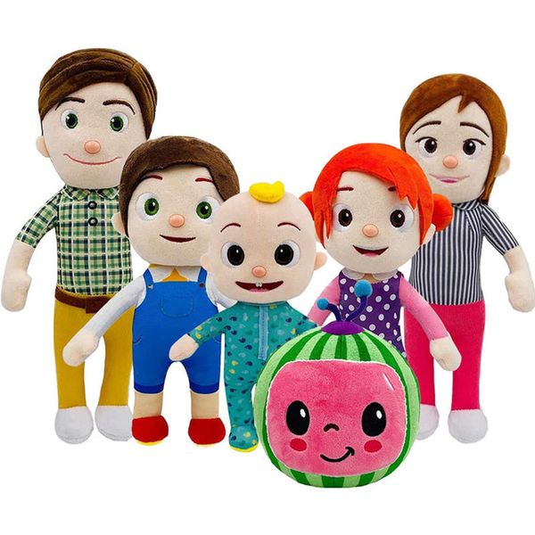 

plush toys doll soft pet toy cartoon family sisters and brothers father mother children children's christmas gift