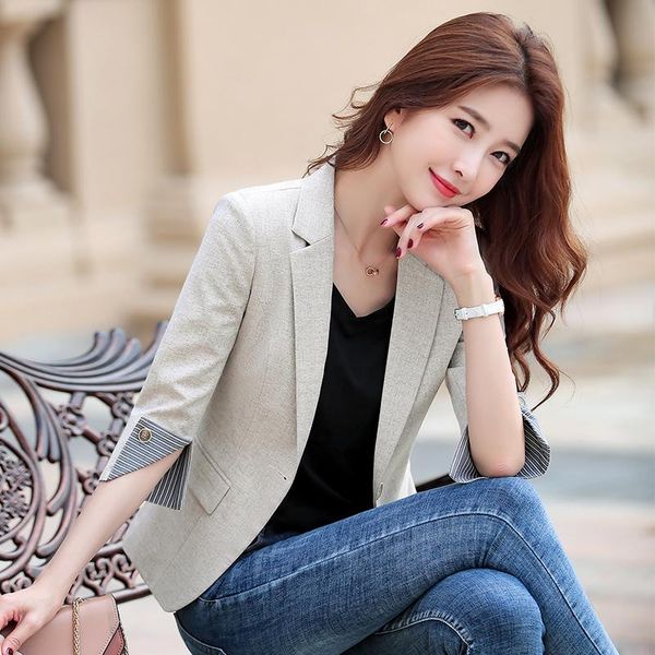 

women's suits & blazers kmetram women's jacket woman spring 2021 korean blazer women and jackets streetwear coat plus size chaqueta, White;black