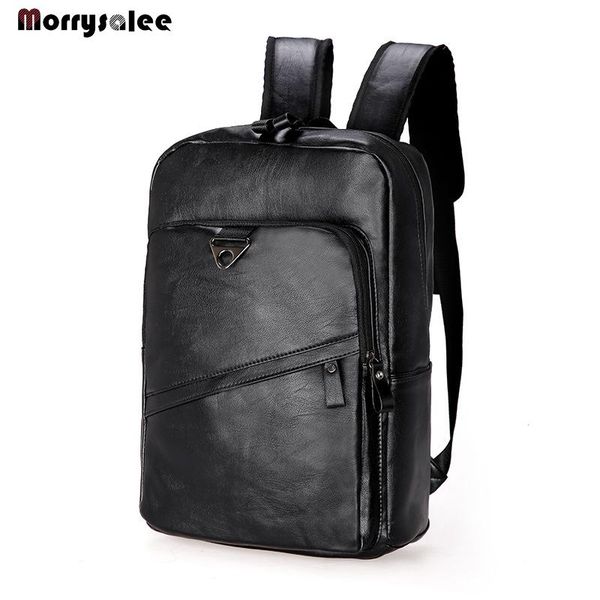 

backpack explosion models customized soft leather man bag schoolbag shoulder large capacity outdoor sportstravel pu men