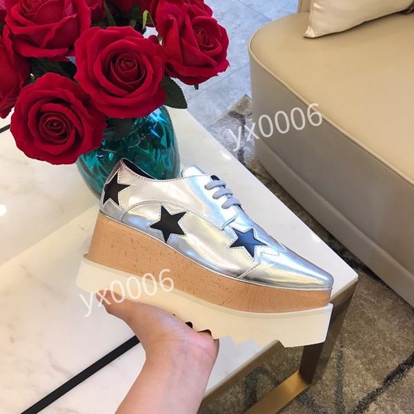 

women casual shoes monolith 35-40 triangle logo black shoe increase platform sneakers cloudbust classic patent matte loaf high jx210202, Red;white
