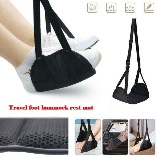 

pillow 1pcs comfy hanger travel foot pillows airplane footrest hammock premium memor foam rest pad office noon break leg