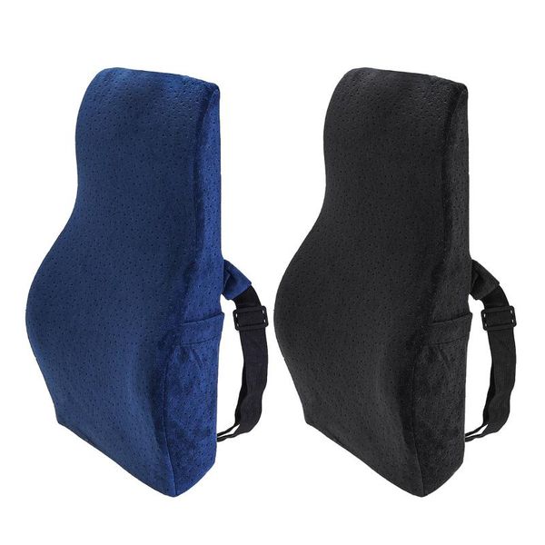 

cushion/decorative pillow memory foam seat cushion orthopedic coccyx office chair support waist back car hip massage pad