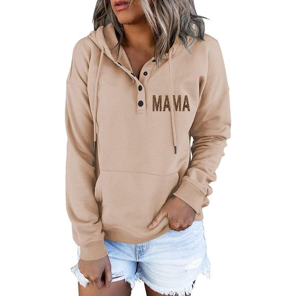 

women's hoodies & sweatshirts casual women oversize button down long sleeve streetwear sudaderas con capucha moletom feminino, Black