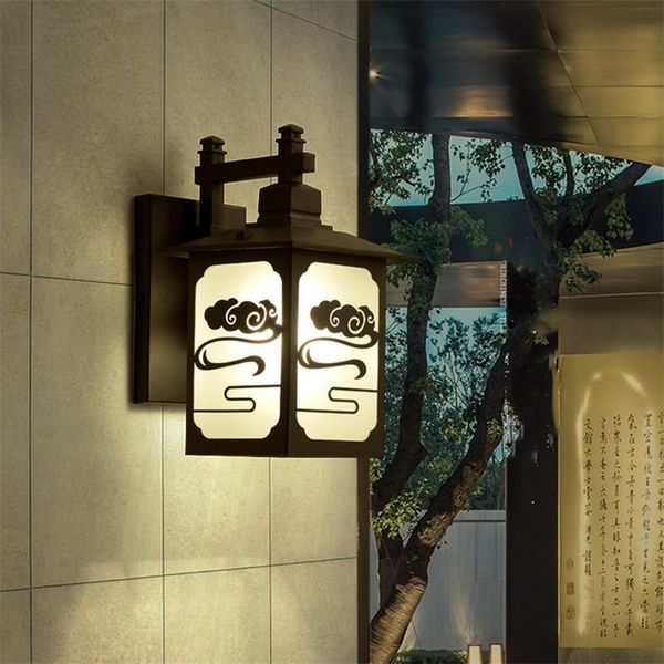 

outdoor wall lamp fixtures led black sconces waterproof decorative lights for patio porch garden lamps
