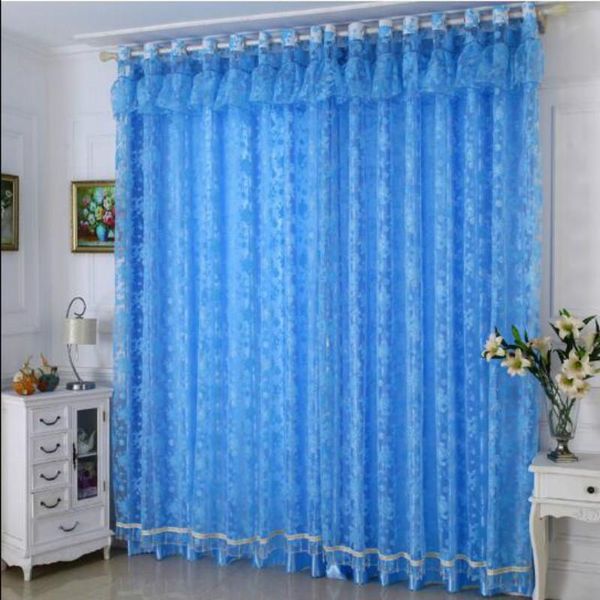 

curtain & drapes 1pcs princess wind living room bay window rental door partition finished mosquito f8292
