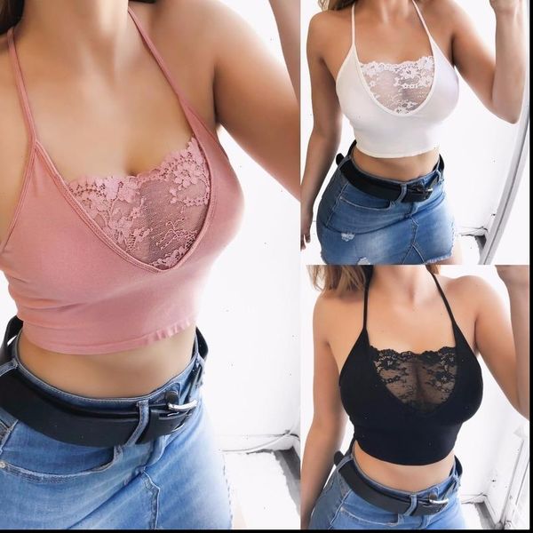 

women tanks plus size crop lace bras intimates seamless bralette camis bustier spaghetti strap tank corset, White
