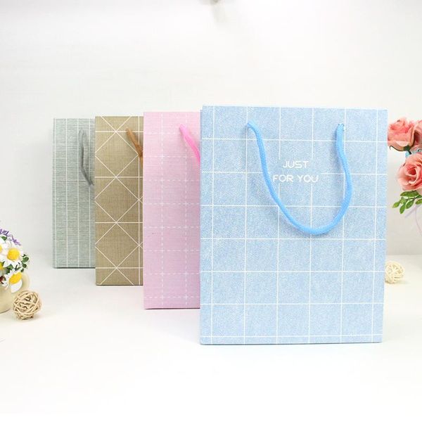 

slmengguo wedding party favors "just for you" clothing jewelry paper gift bags tote bag shopper portable package gifts wrap