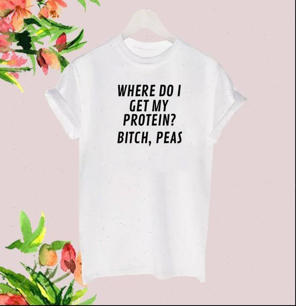 

where do i get my women protein print cotton funny yong girl tee hipster drop ship s 415, White
