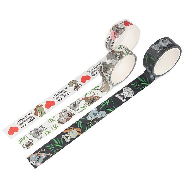

gift wrap 10pcs/lot g1148 15mmx5m cute cartoon koala animals washi paper tape handmade diy decoration