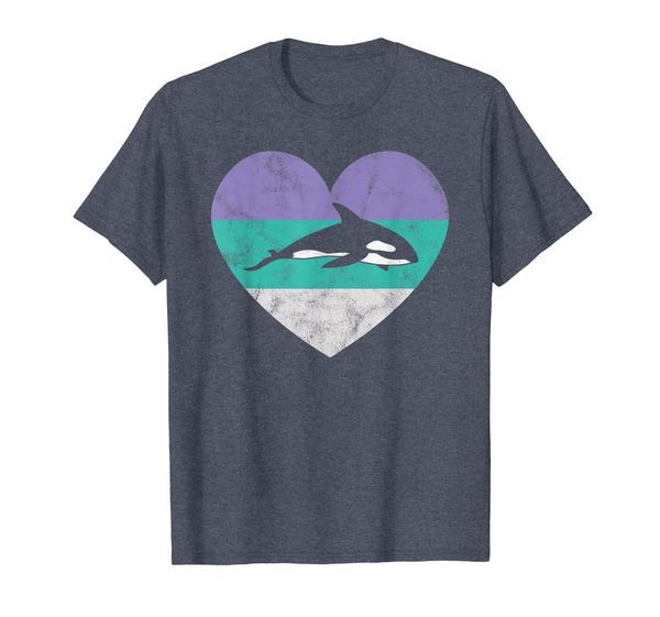 

Killer Whale Orca Gift For Women Girls Retro Cute T-Shirt, Mainly pictures