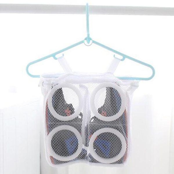 

1pcs shoes washing hanging bag mesh net air pouch machine cleaner laundry organizer#p35 bags