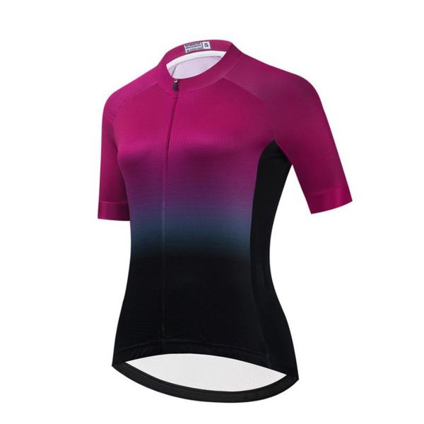

racing jackets summer women's short sleeve cycling shirt is suitable for sports and exercise. clothes are comfortable breathable, Black;red