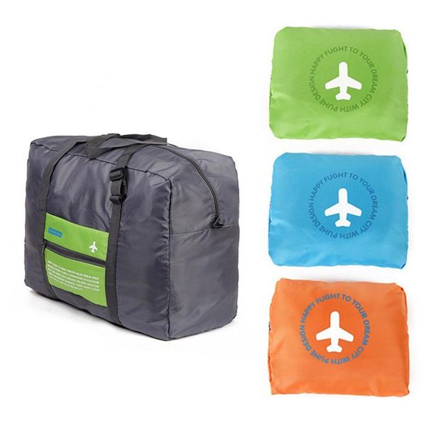 

storage bags 1pcs portable high capacity oxford cloth travel bag folding clothes pouch luggage packing tote waterproof