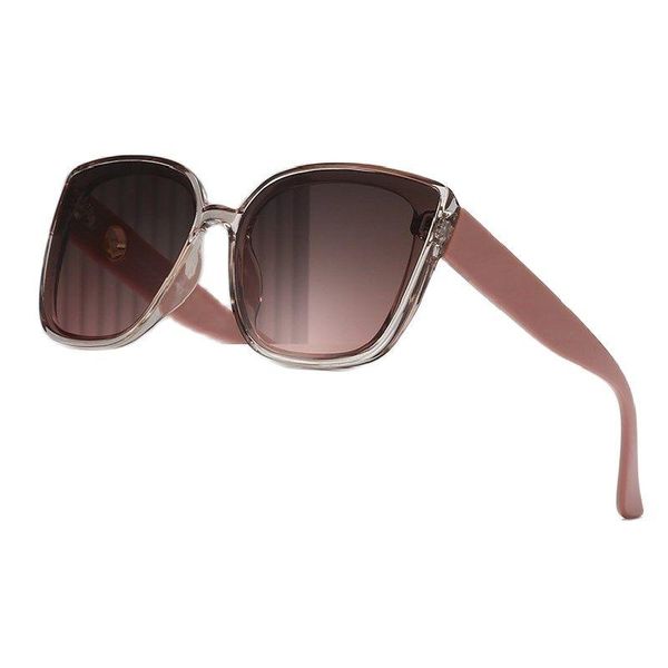 

sunglasses 2021 fashion oversized women designer big frame gradient square sun glasses for female uv400, White;black
