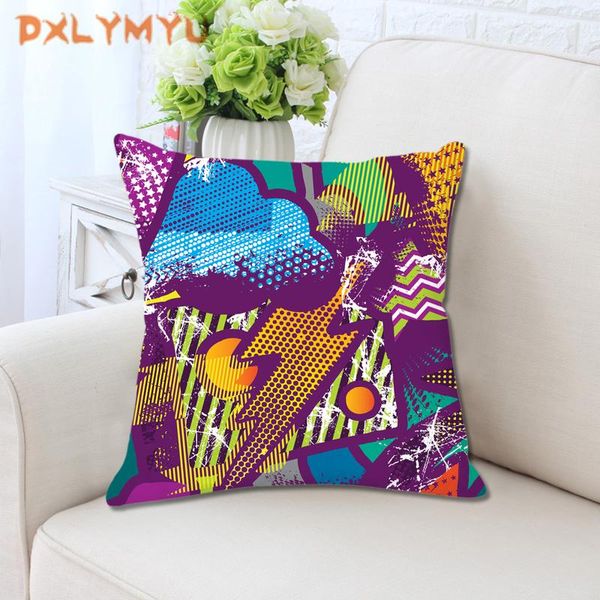 

cushion/decorative pillow irregular geometric cushion cover 45x45 polyester printed cases decorative sofa cushions home decor velvet