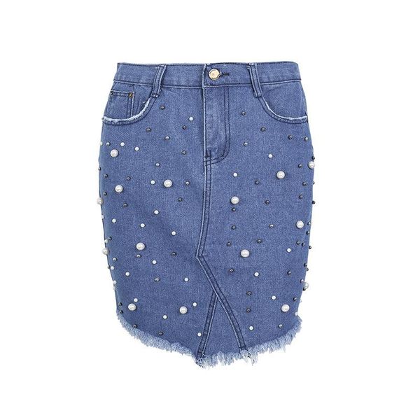 

skirts solid women mini denim fashion ladies jean skirt stretch short, Black